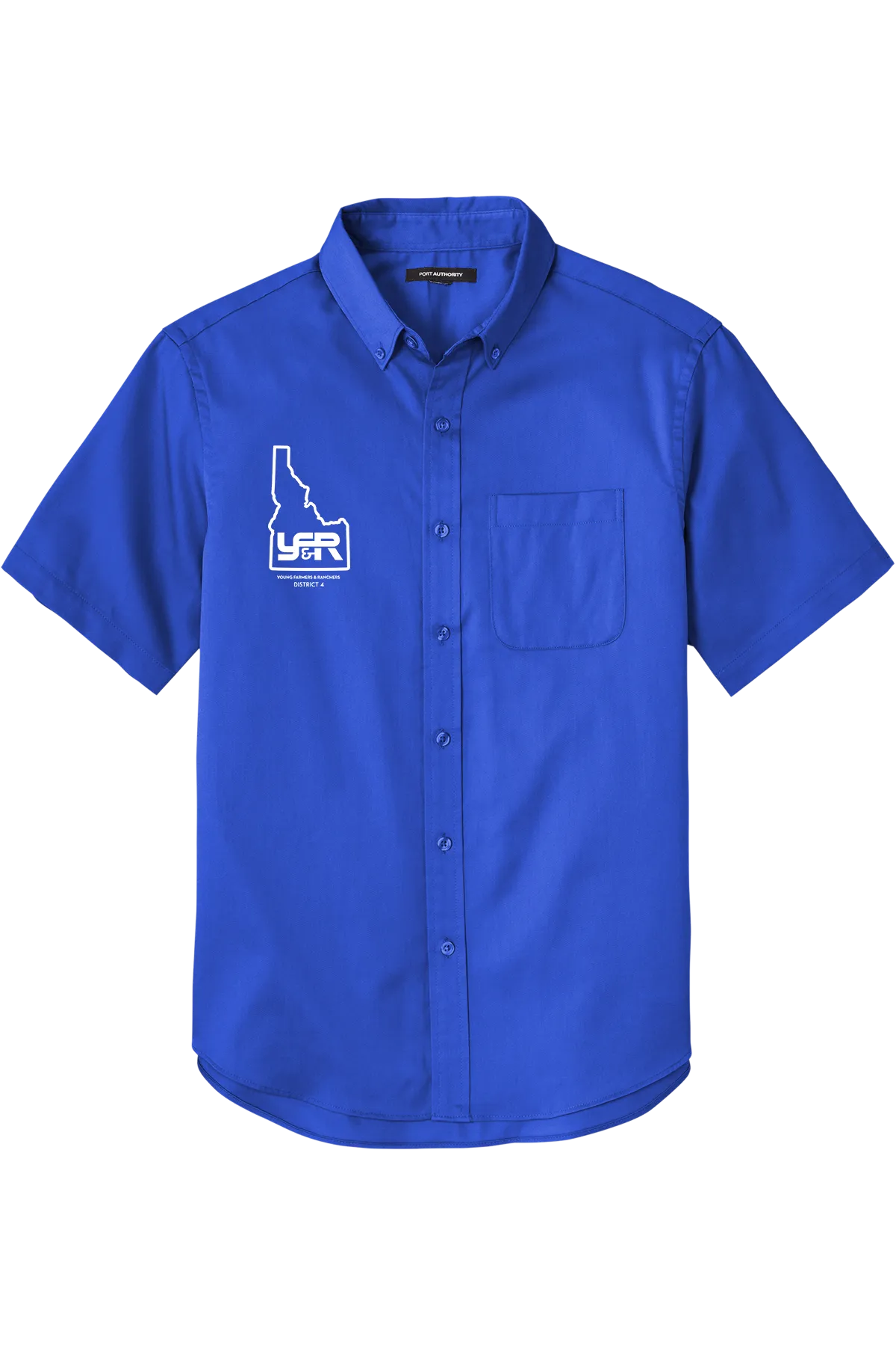 YFR Unisex Fit Short Sleeve SuperPro React™Twill Shirt