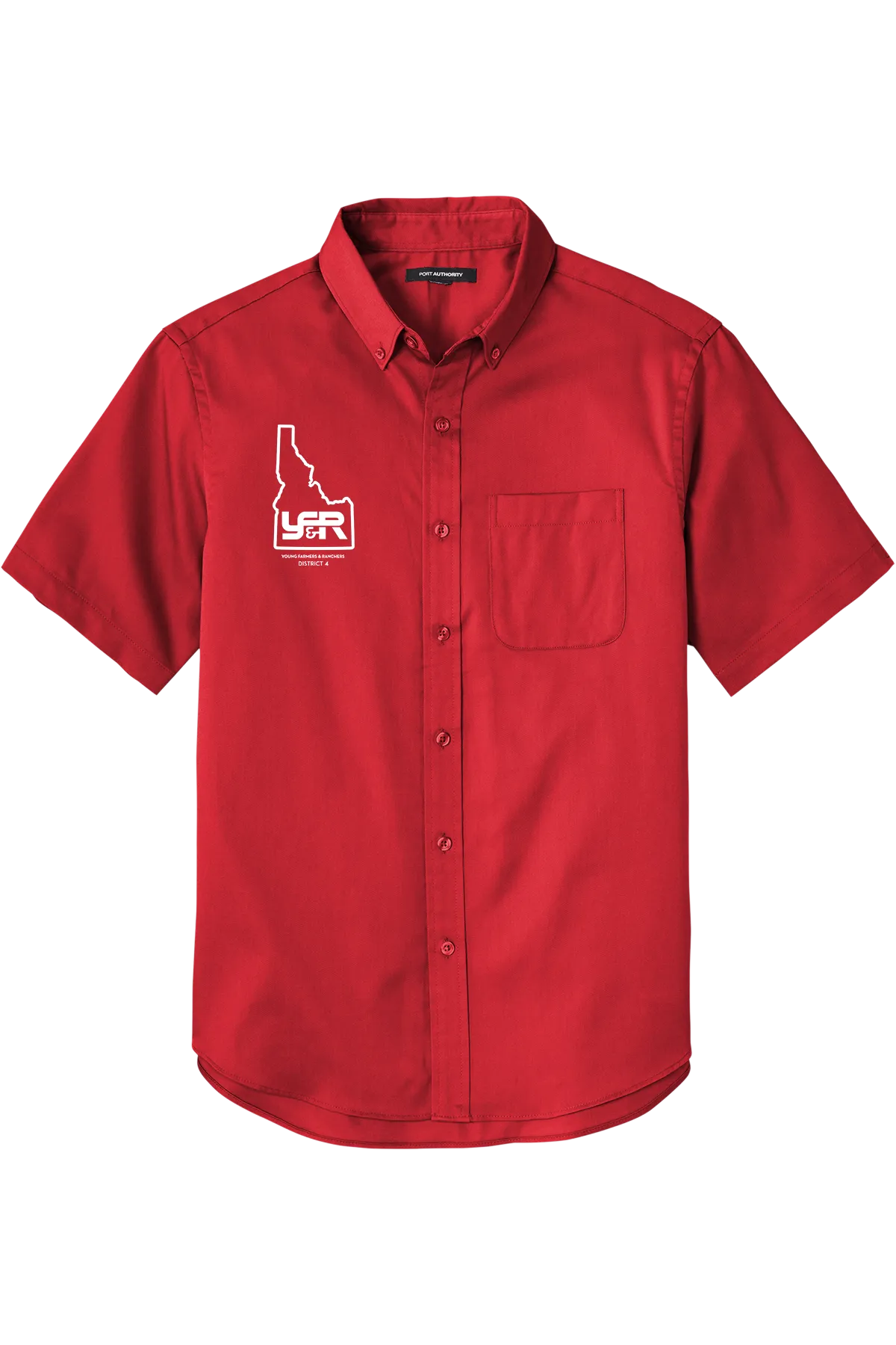 YFR Unisex Fit Short Sleeve SuperPro React™Twill Shirt